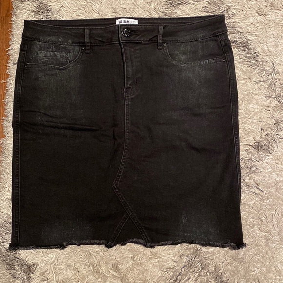 William Rast Dresses & Skirts - William Rast Black Denim Skirt